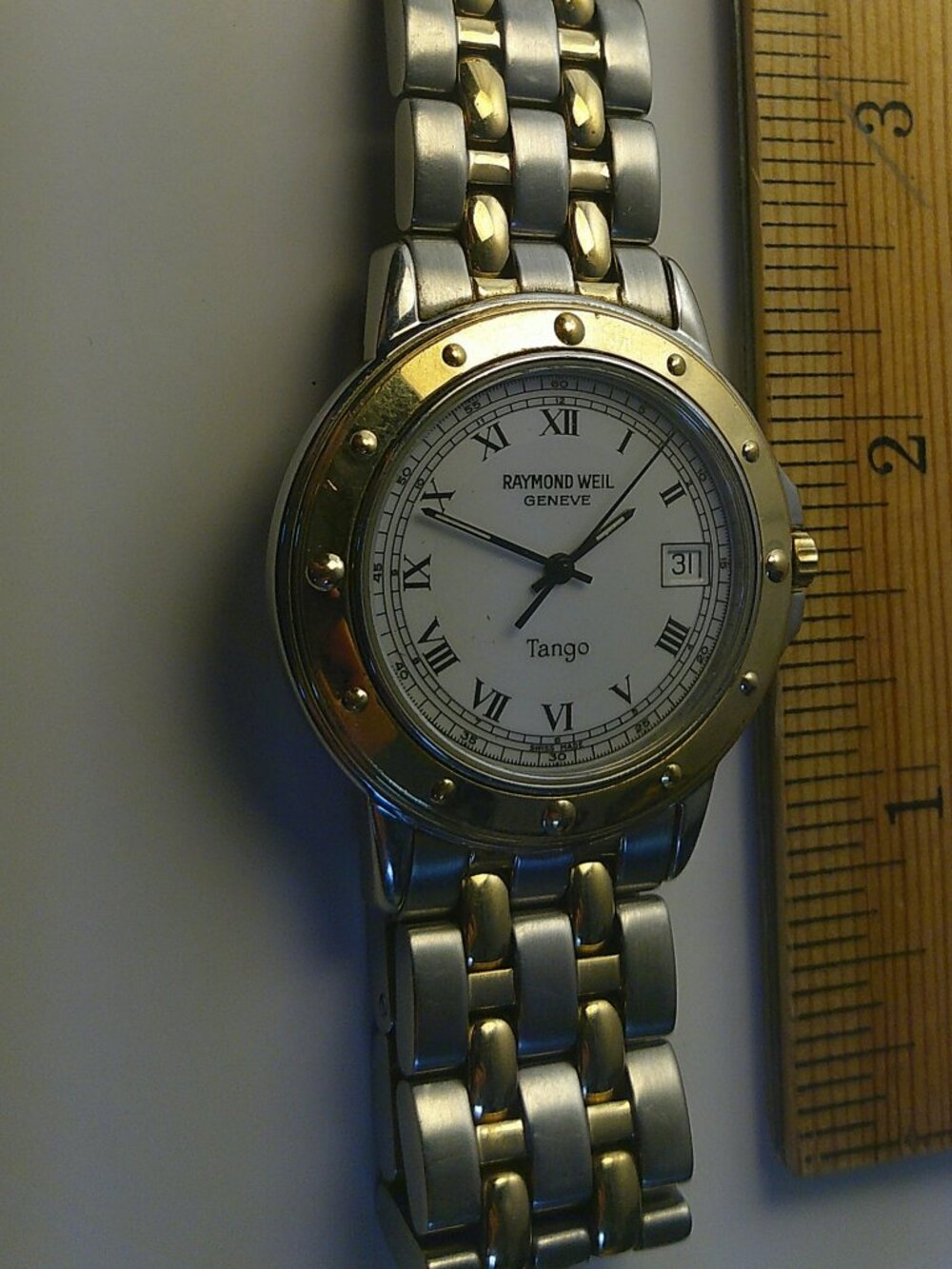 Armand Nicolet Two-Tone Automatic Watch SB8 D3
